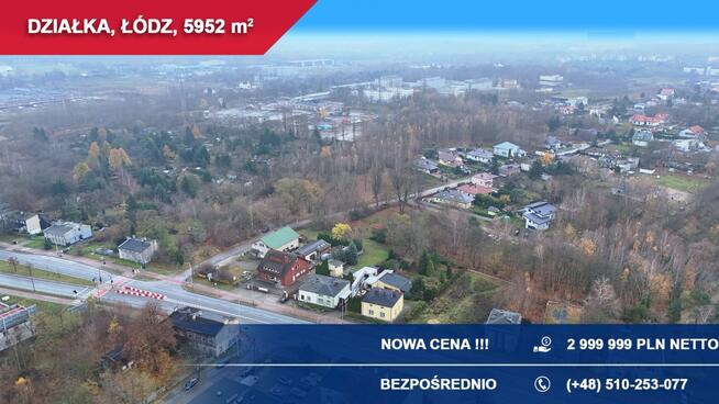 Działka inwestycyjna – Łódź, ul. Łomnicka 21 | TOP lokalizacja!