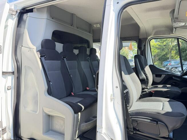 Renault Master max L3H2 bliźniak 7 osobowy brygadówka doka 145KM pełna opcja
