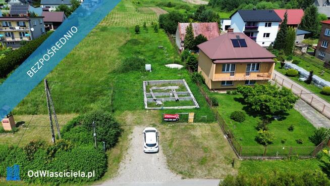 Raczna k. Krakowa – działka budowlana 13 ar z rozpoczętą budową Liszki