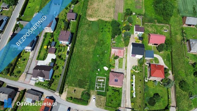 Raczna k. Krakowa – działka budowlana 13 ar z rozpoczętą budową Liszki