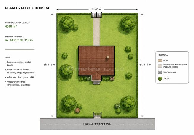 Okazja! Wolnostojący dom 30 minut od centrum Łodzi