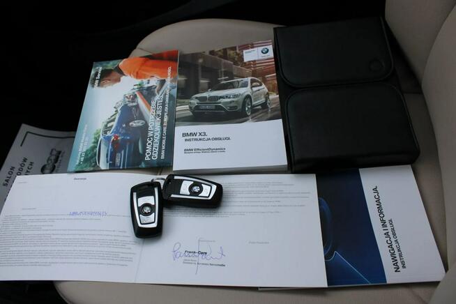 BMW X3 xDrive 2.0d 190Km 2016Rok Przebieg 116807km Salon PL Serwis w ASO