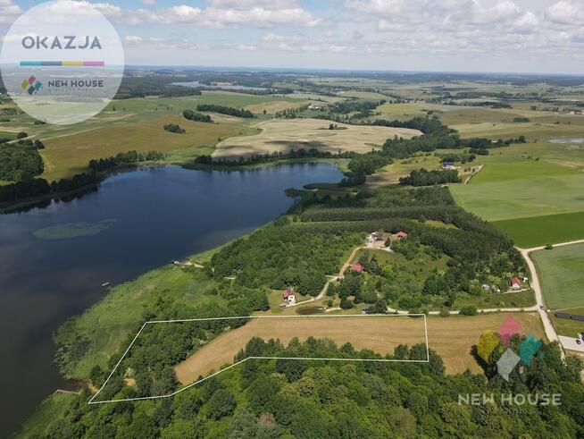 Działka z linią brzegową i możliwością zabudowy