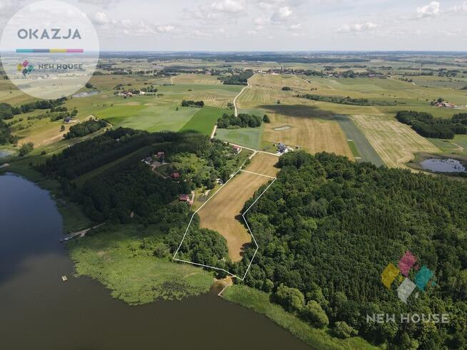 Działka z linią brzegową i możliwością zabudowy