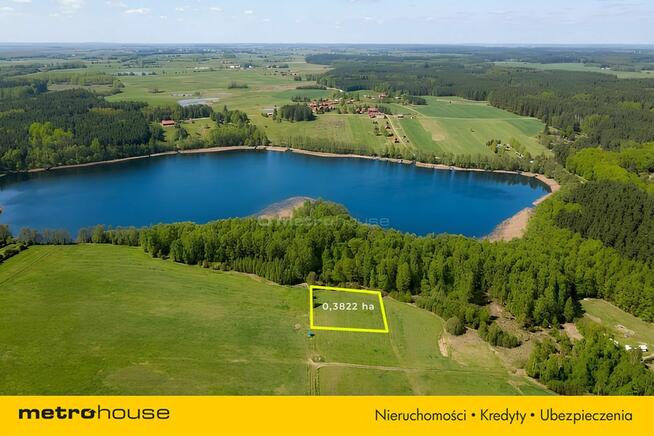 Działki z linią brzegową jeziora