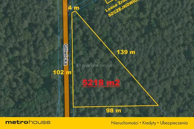 Tuż obok Leśnego Źródełka - Prywatny las 5218 m²