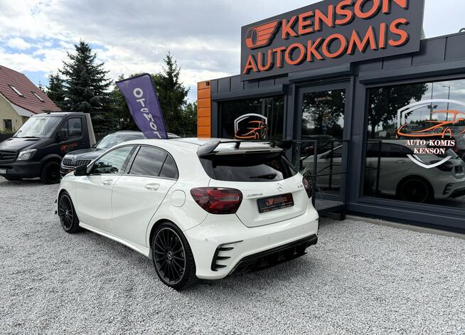 Mercedes A45 AMG Zadbany, Full, Panorama, Grzane fotele, Aktywny wydech, LED, Tempomat