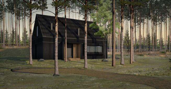 Działka z wejściem do lasu - 40 min do Warszawy