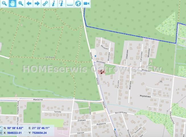Działka Ostrowiec Świętokrzyski Henryków
