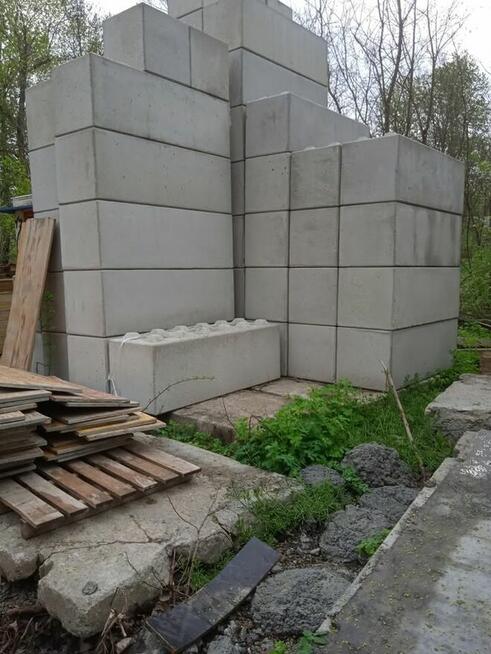 Mury oporowe / bloki betonowe / klocki Lego betonowe (nowe)