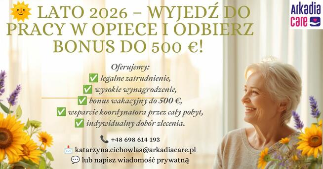 Praca dla Opiekunek i Opiekunów Osób Starszych w Niemczech