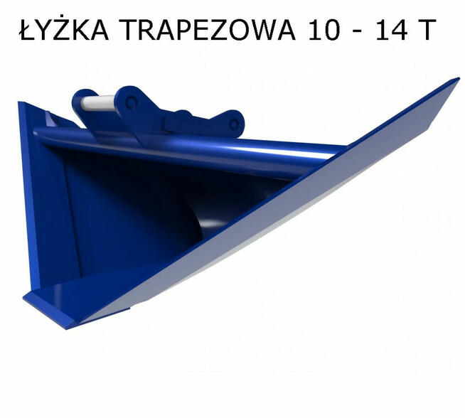 łyżka trapezowa profilująca do koparki, łyżki 1 - 18 T