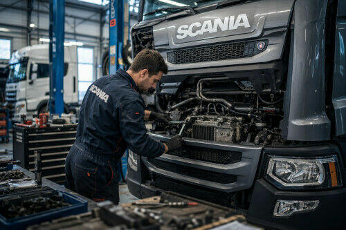 Mechanik Scania – praca na Wyspach Owczych