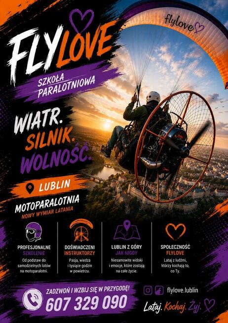 Szkolenie paralotniowe Lublin