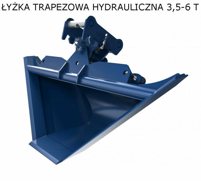 łyżka trapezowa profilująca do koparki hydrauliczna 1 - 18 T