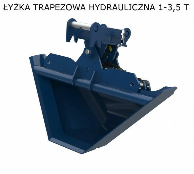 łyżka trapezowa profilująca do koparki hydrauliczna 1 - 18 T