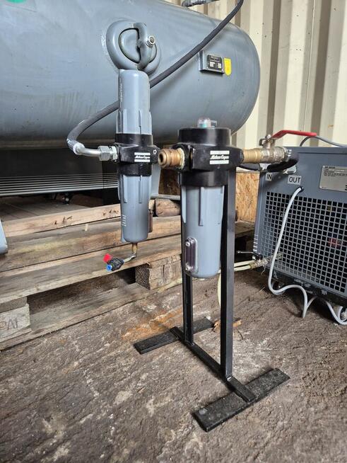 Sprężarka Atlas Copco LT9 + zbiornik + osuszacz