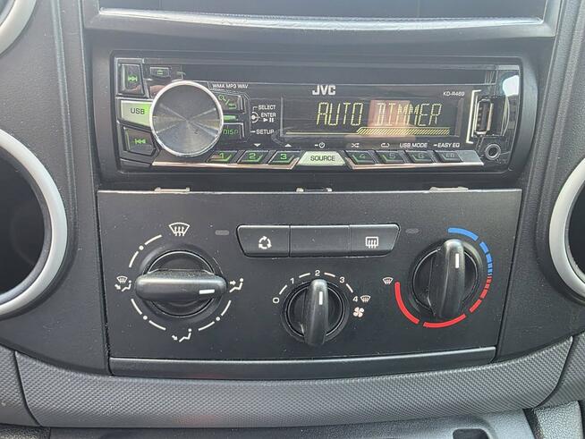 Peugeot Partner 1.6 HDI 90 KM, El. Szyby, USB, AUX, Trzyosobowy