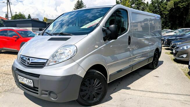 Opel Vivaro Long 2.0D*115PS Ciężarowy 3-Osoby Bezwypadkowy Klima*Serwis*GWARANCJA