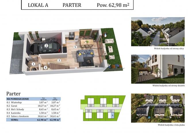 Nowy dom bliźniak 130 m2 / Borowa Góra / Jezioro Zegrzyńskie / Legionowo