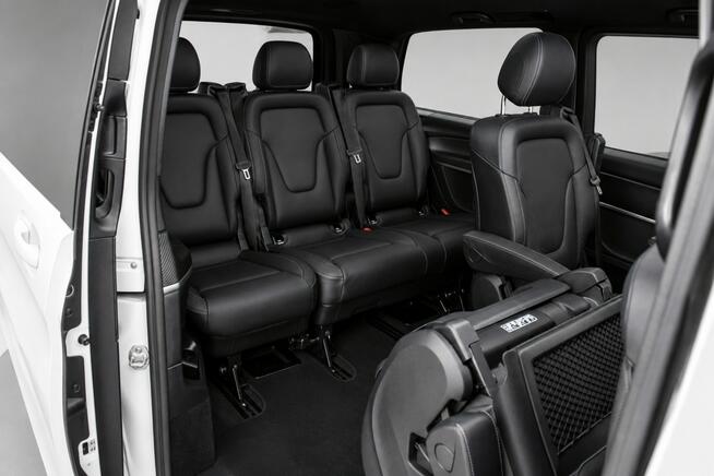 Mercedes V 250 AMG Exclusive Night 4x4 Panorama Lodówka Hak SalonPL Burmester