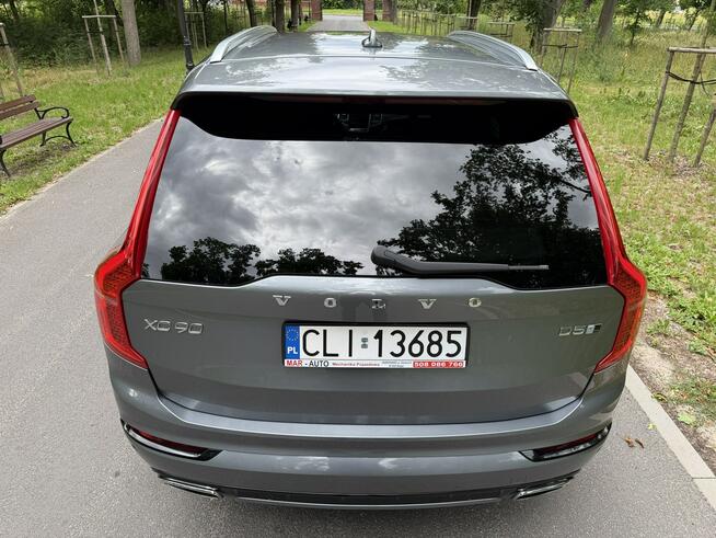 Volvo XC 90 D5 AWD R-Design Polestar 235 KM Pneumatyka Hak Full Led ALU 22 1-WŁ