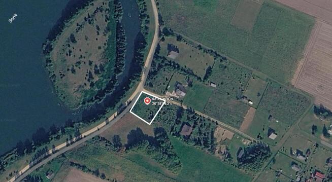 Sprzedam działkę nad zalewem rzeki Sona