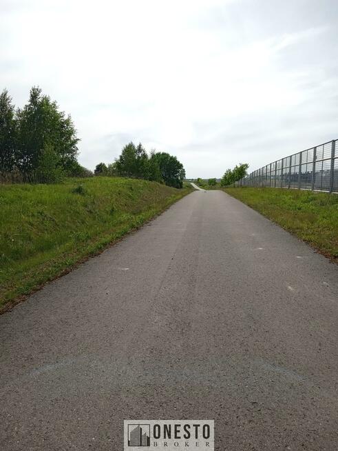 Działka usługowa Snopków gm. Jastków, Satelitarna