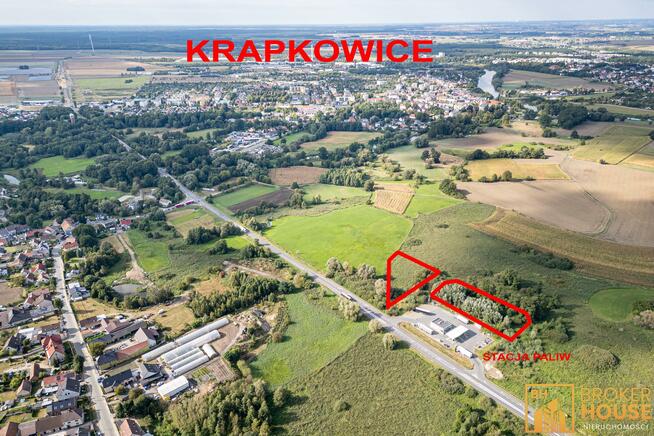 Działka inwestycyjna Krapkowice, Kozielska