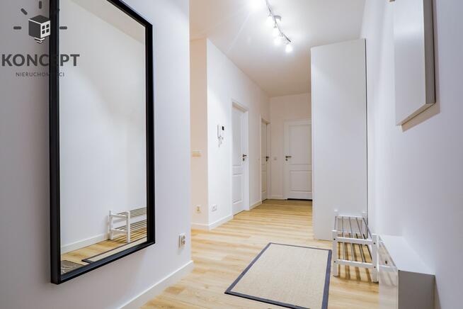 3 pokoje, parking, nowy budynek w centrum