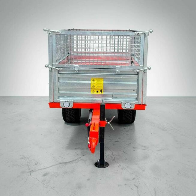 Przyczepa z nadstawkami do mini traktorków „DKM ” 1500 kg