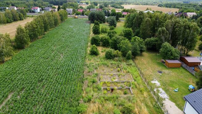 Działka budowlano-rolna 3725 m² z fundamentami pod dom –