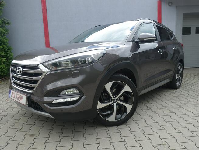 Hyundai Tucson 1,6 T-GDi Panorama Ledy Skóra Navi Automat Full Opcja VIP Gwarancja