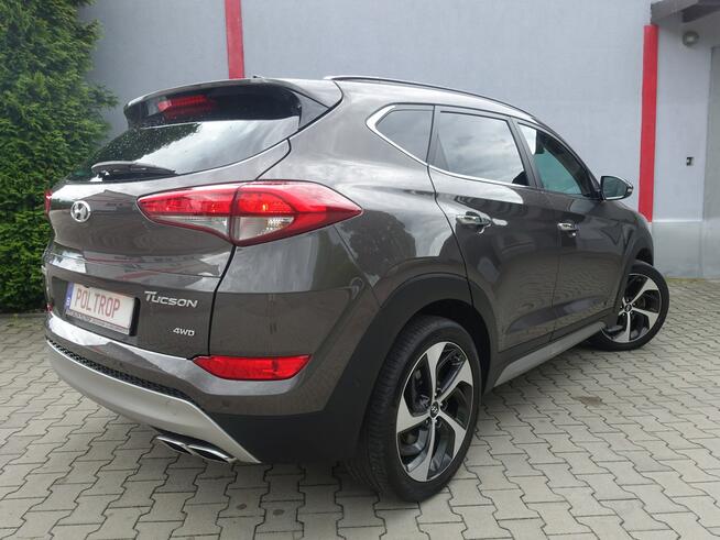Hyundai Tucson 1,6 T-GDi Panorama Ledy Skóra Navi Automat Full Opcja VIP Gwarancja