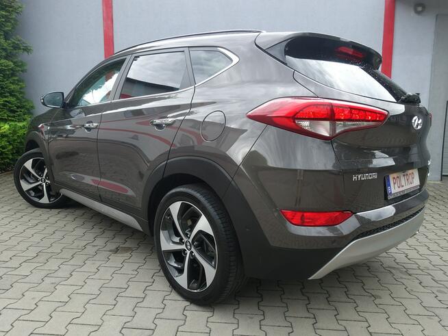 Hyundai Tucson 1,6 T-GDi Panorama Ledy Skóra Navi Automat Full Opcja VIP Gwarancja