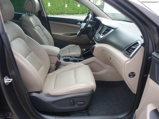 Hyundai Tucson 1,6 T-GDi Panorama Ledy Skóra Navi Automat Full Opcja VIP Gwarancja
