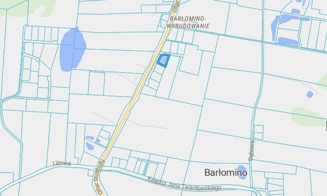 Działka budowlana Barłomino gm. Luzino, Ofiar Stutthofu