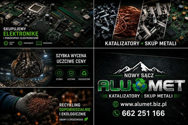 Skup złomu, metali, katalizatorów, elektroniki