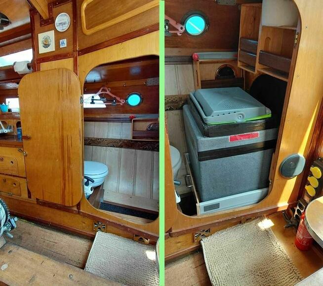 Sprzedam jacht żaglowy kabinowy Mak 707 z nadbudówką