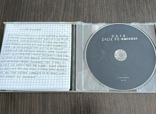 OSTR Życie po śmierci CD płyta muzyka Hip Hop Asfalt Records