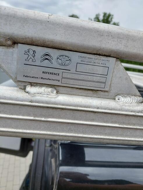 Bagażnik - platforma peugeot expert, jumpy, scudo, proace