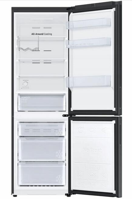Lodówka dwudrzwiowa Samsung RB33B612EBN NoFrost 344L LED60cm