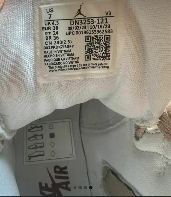 Air Jordan 1 Elevate High „Desert” Rozmiar 38 Stan idealny