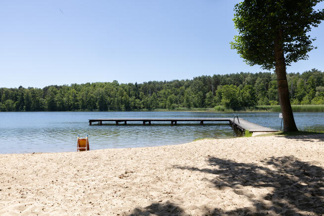 Dom nad jeziorem z dostępem do prywatnej plaży