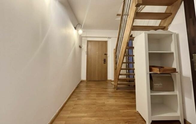 Ochota Filtry/ Kamienica/ Salon z kominkiem