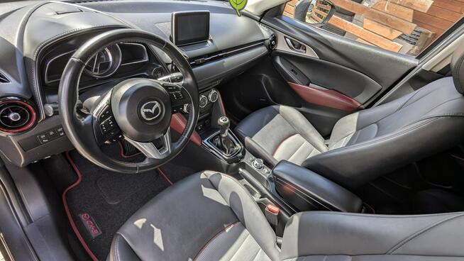 Mazda CX-3 1.5D*105PS*OPŁACONY Bezwypadkowy*Klimatronik*Skóra*VIP GWARANCJA24M