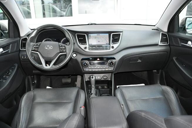 Hyundai Tucson 1.6 GDI 4x4 Automat Bezwypadkowy LED Panorama Kamera Euro-6 133 tys.km