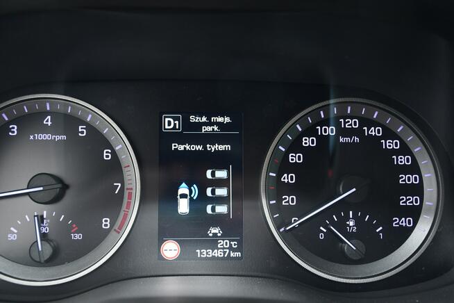 Hyundai Tucson 1.6 GDI 4x4 Automat Bezwypadkowy LED Panorama Kamera Euro-6 133 tys.km