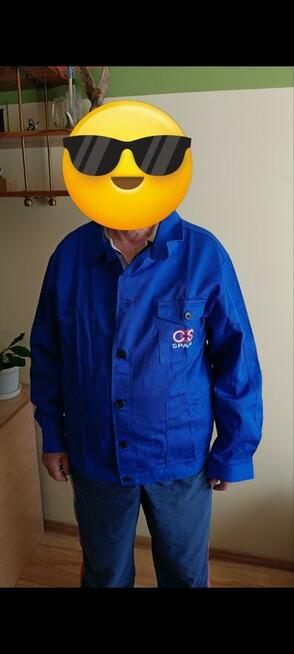 Drelich roboczy BHP czapka z daszkiem