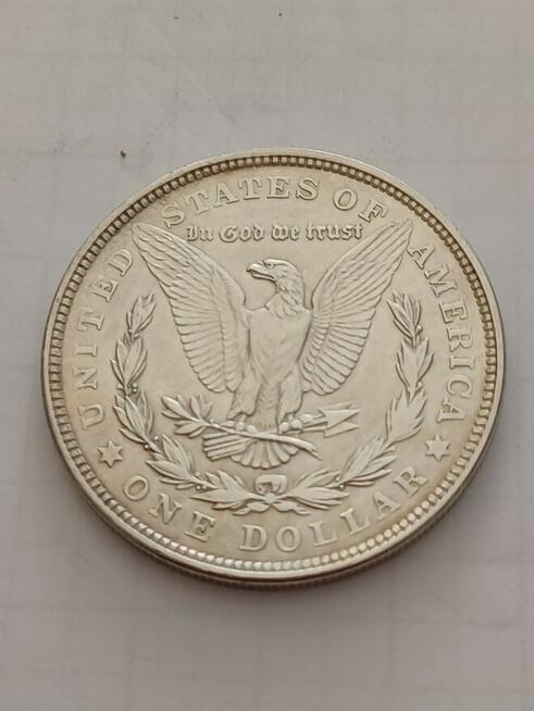 Srebrna moneta 1 dollar 1921 Morgan, menniczy